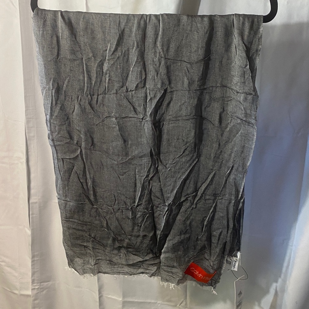 Calvin Klein Collection Gray Scarf